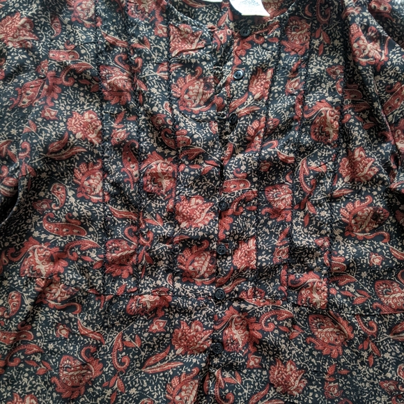 Vintage paisley blouse - Picture 3 of 8